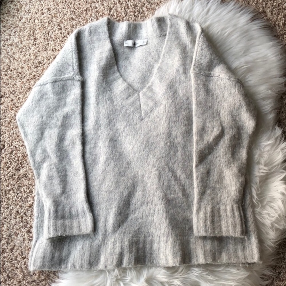 Zara chunky mohair blend oversized sweater